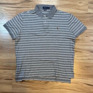 Polo Ralph Lauren Men’s L Pima Soft Touch Polo Gray